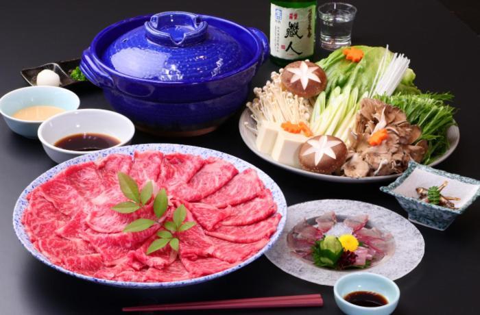 Marumo Ryokan Takashima Exteriör bild